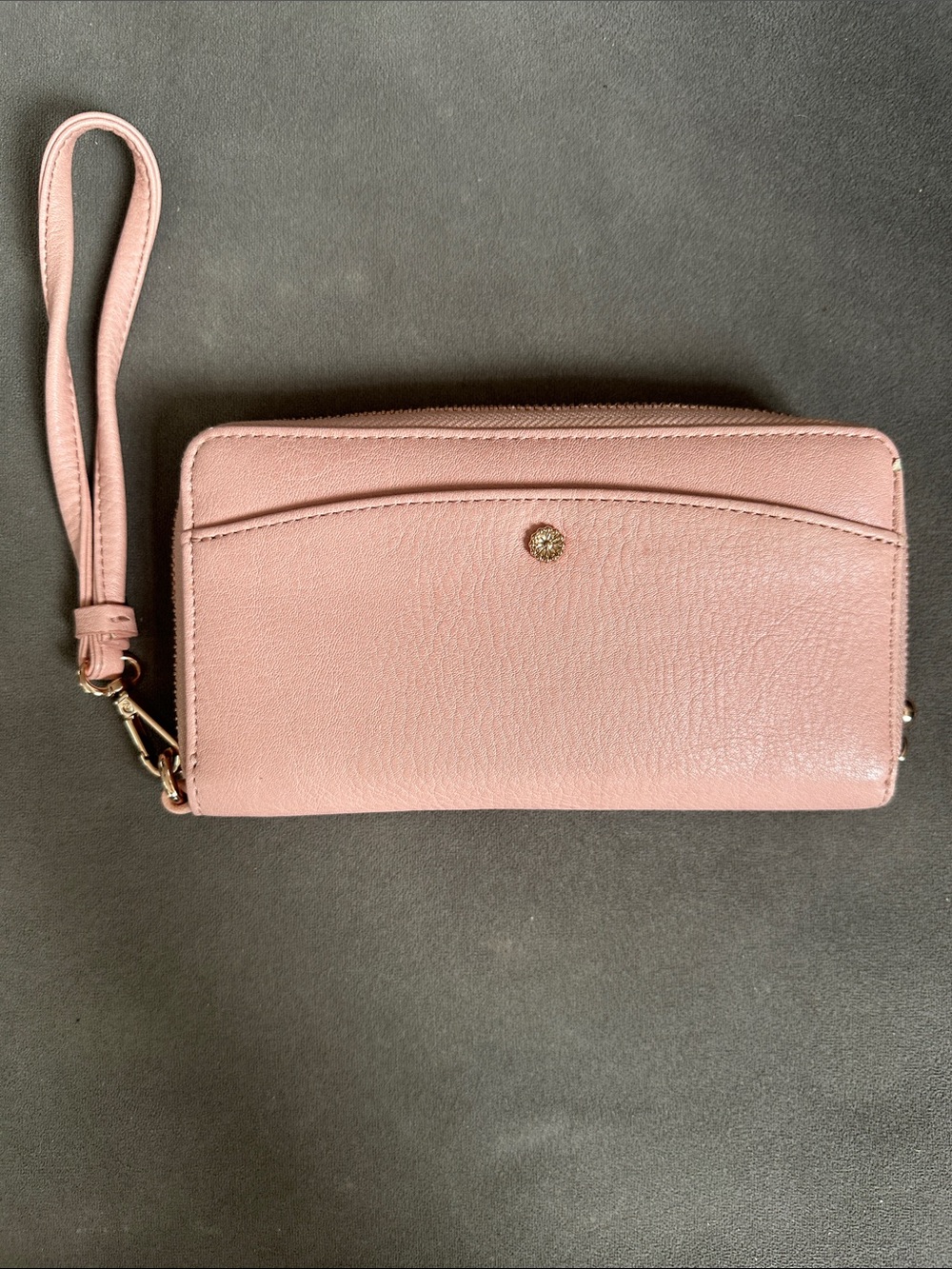 Pink Wristlet Clutch Wallet - Classic Women's Wristlet